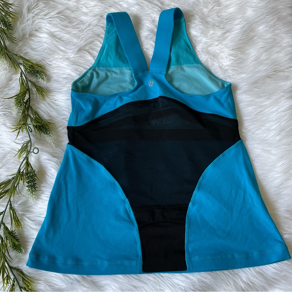Lululemon racerback mesh tank top size 10